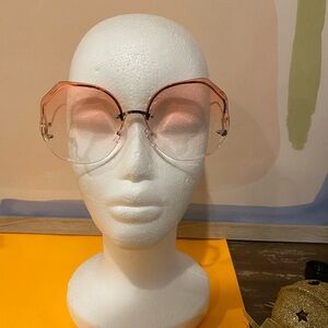 Stylish Pink Gradient Sunglasses